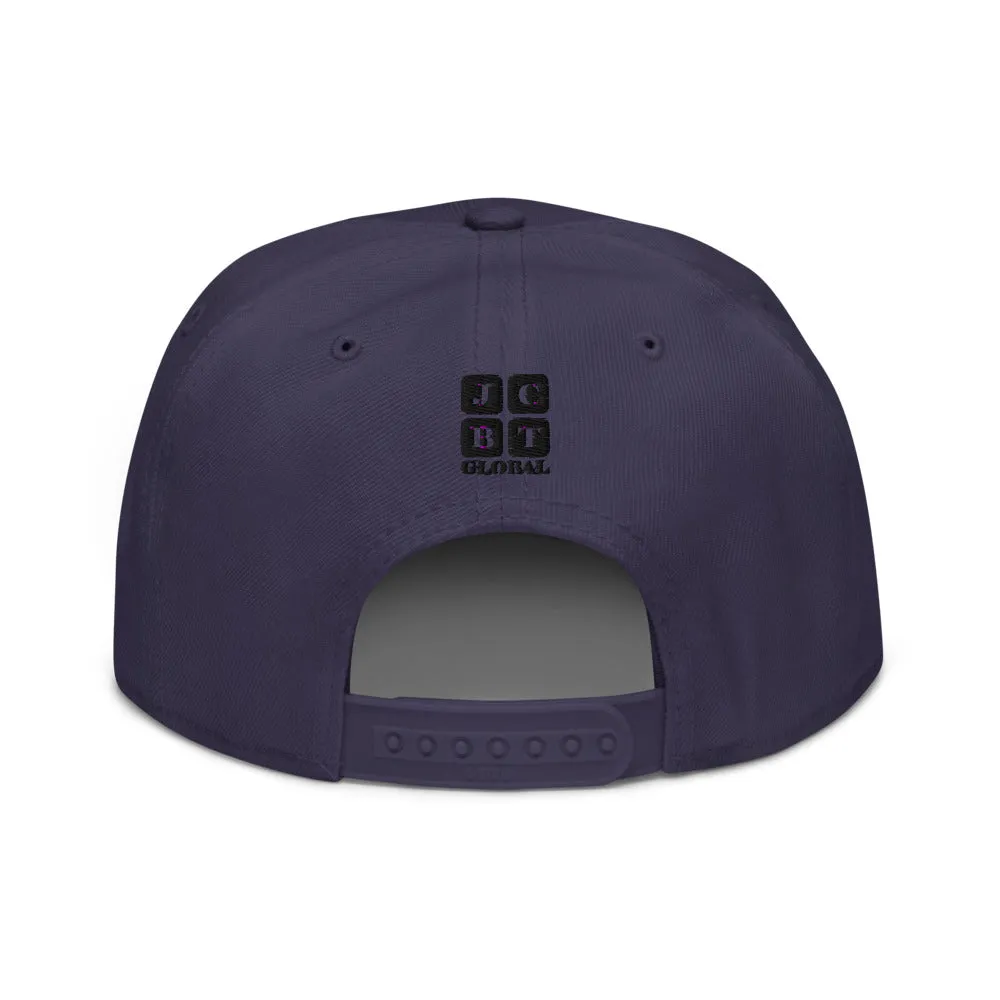 Snapback Hat "1052-0061 I'm All In (Black Logo)"