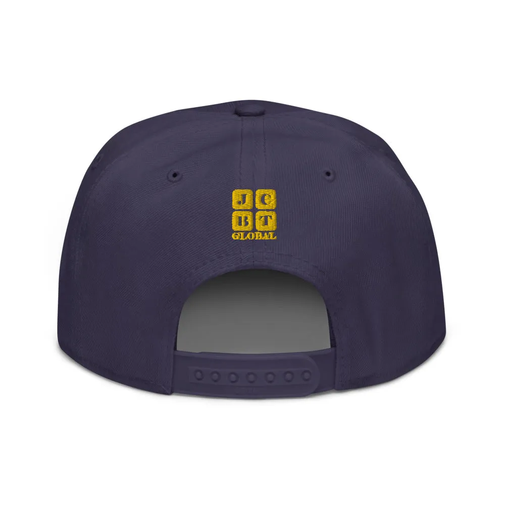 Snapback Hat "1052-0091 Insane Focus (Yellow Logo)"