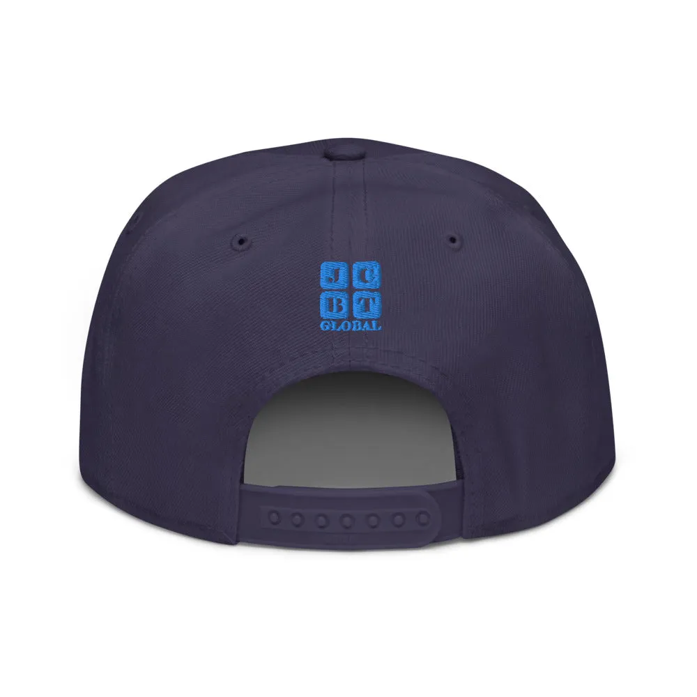 Snapback Hat "1053-0041 New York (Blue Logo)"