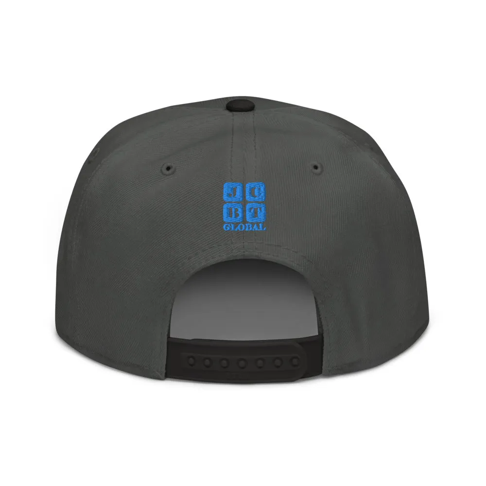 Snapback Hat "1053-0041 New York (Blue Logo)"