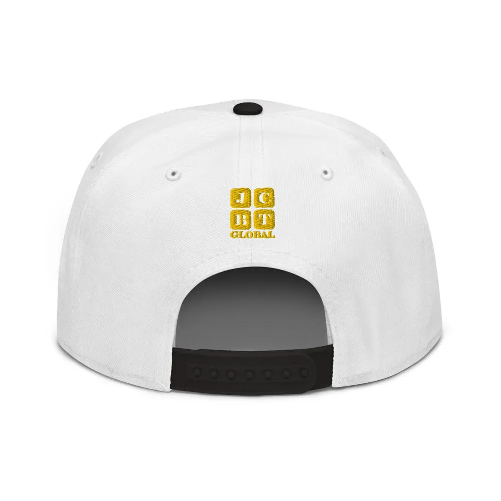 Snapback Hat "1053-0051 Illinois (Yellow Logo)"