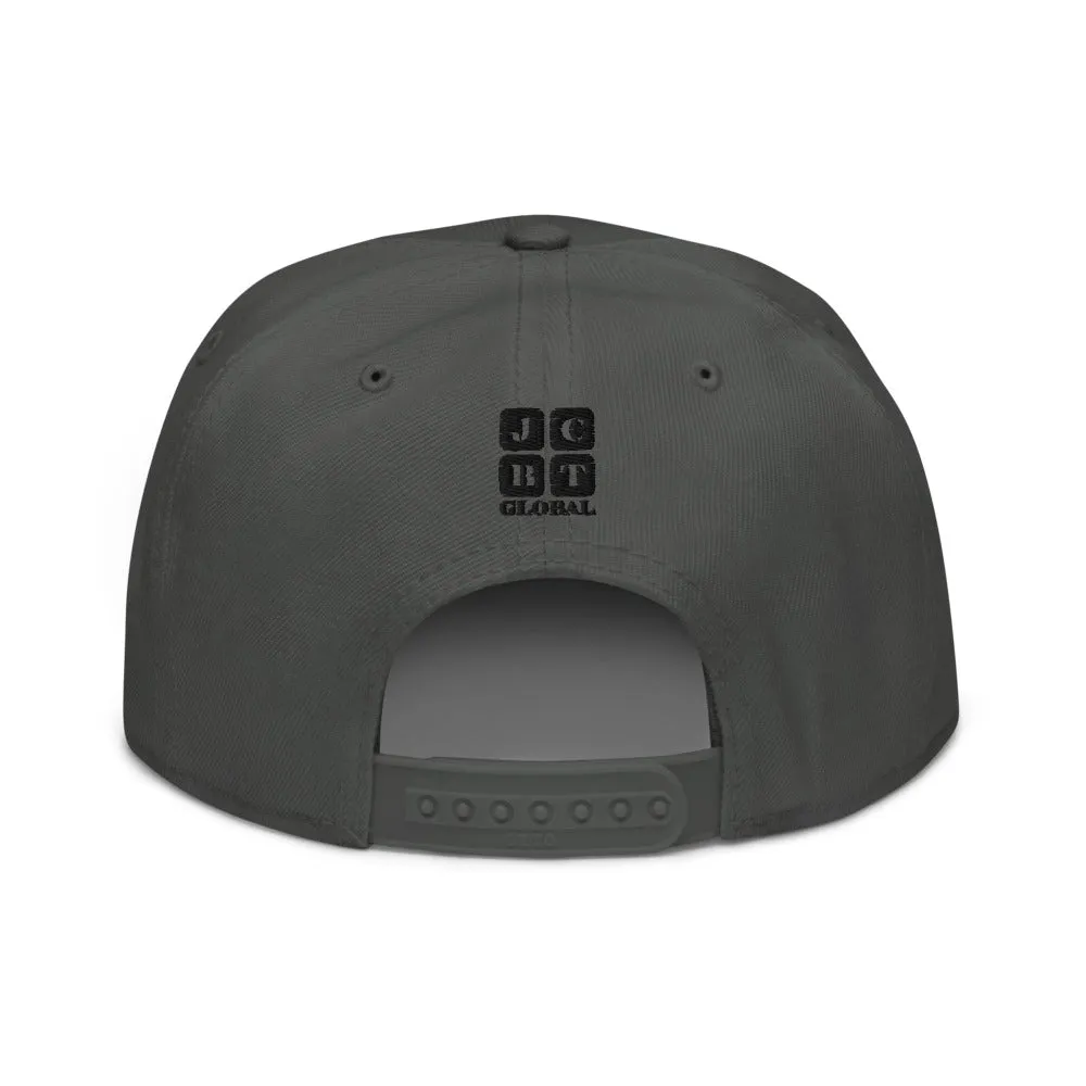 Snapback Hat "1054-0011 China (Black Logo)"