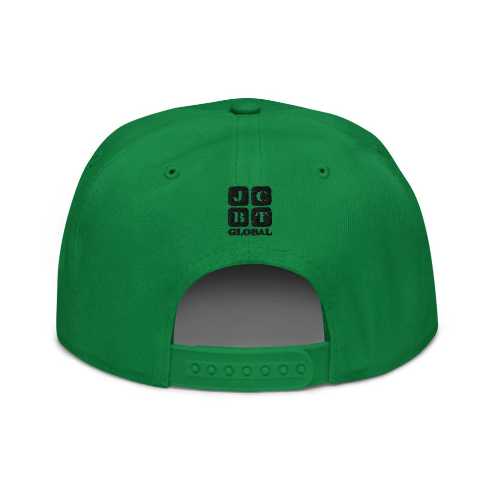 Snapback Hat "1054-0011 China (Black Logo)"