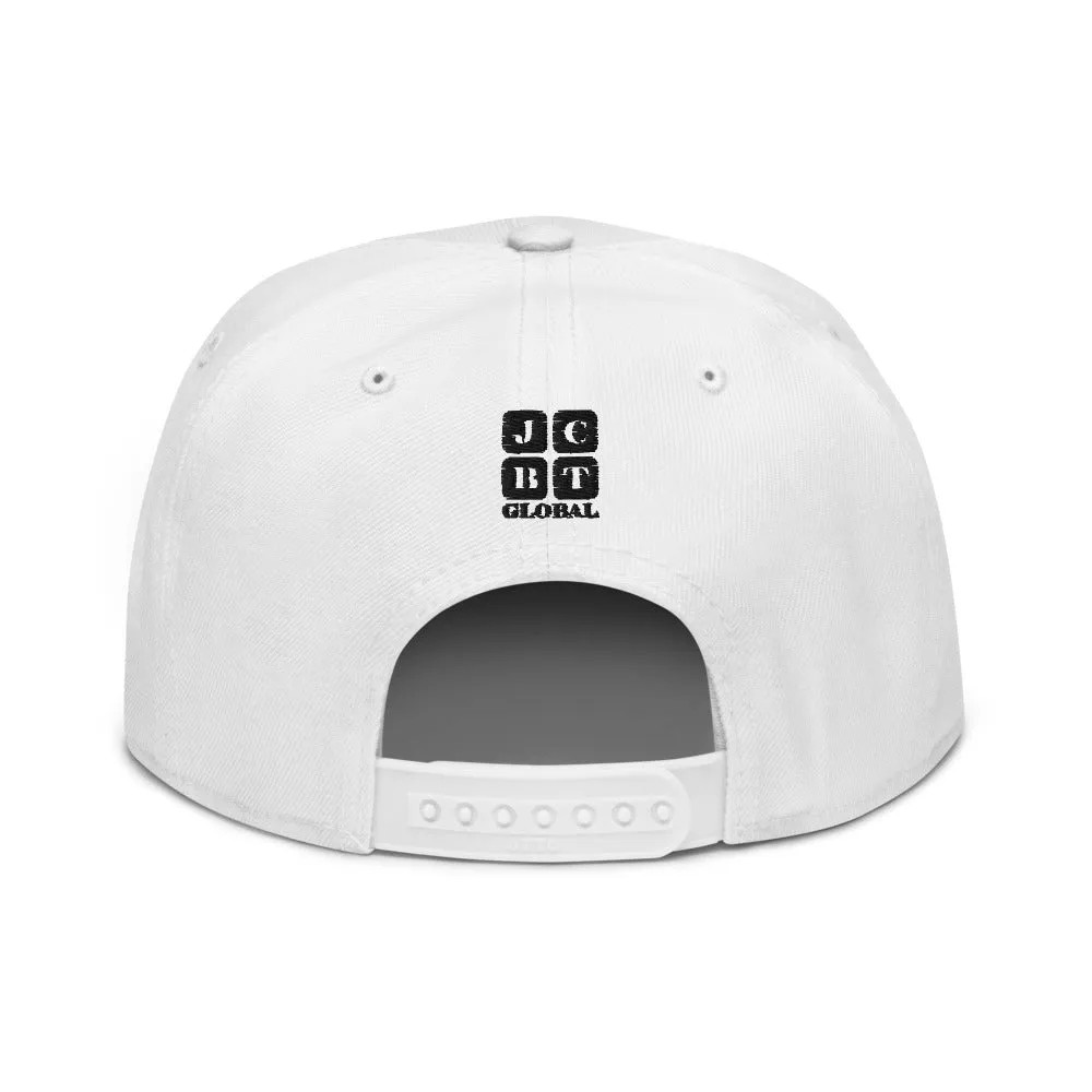Snapback Hat "1054-0011 China (Black Logo)"