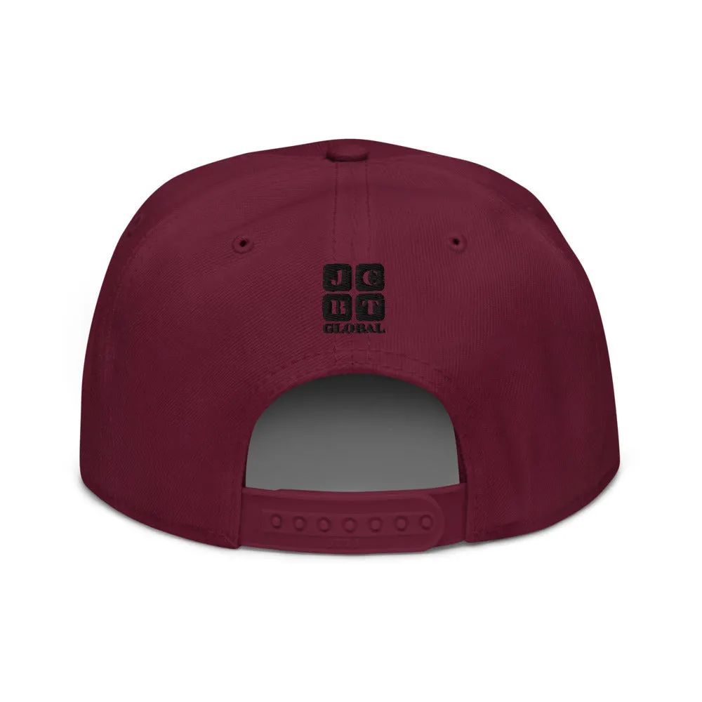 Snapback Hat "1054-0011 China (Black Logo)"