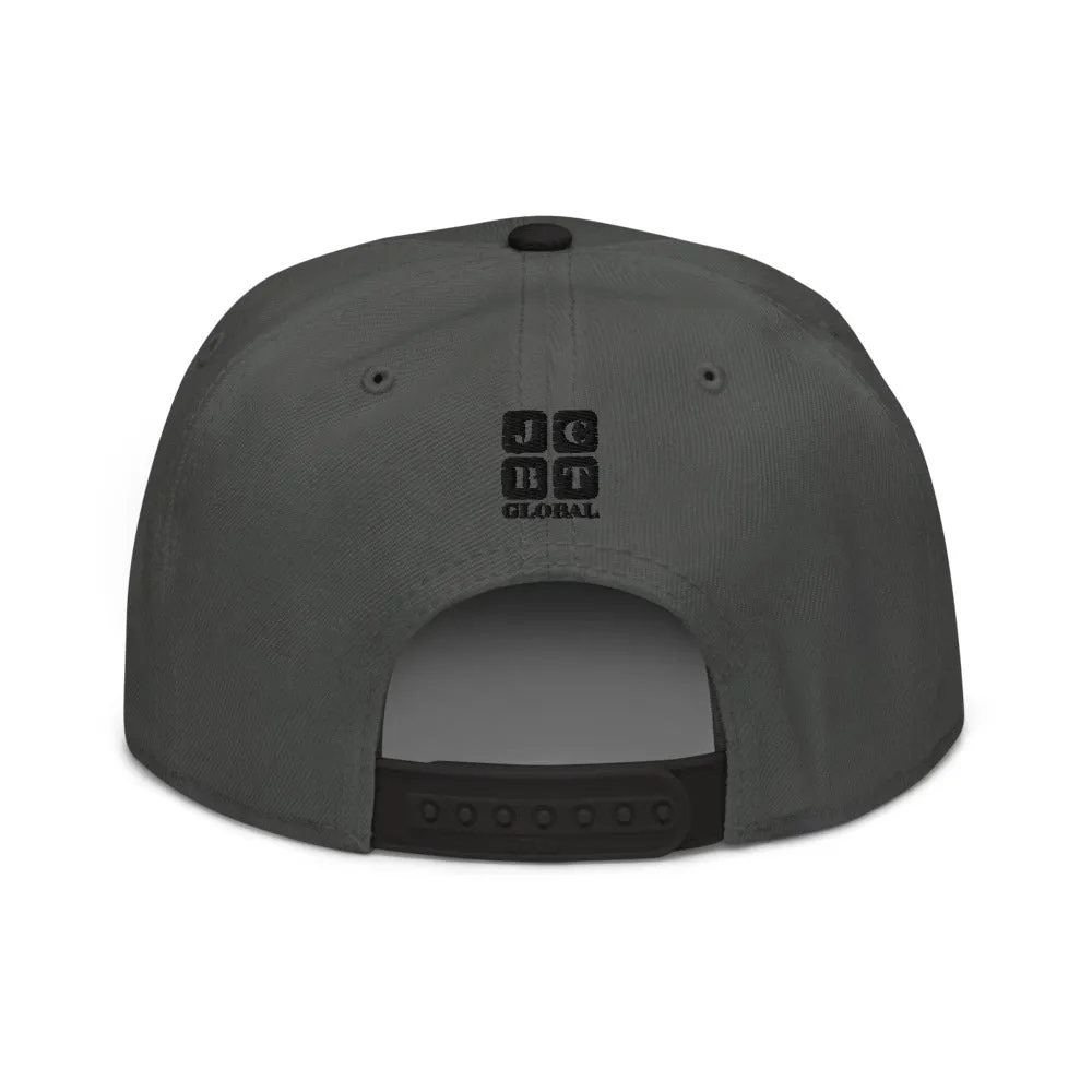 Snapback Hat "1054-0011 China (Black Logo)"