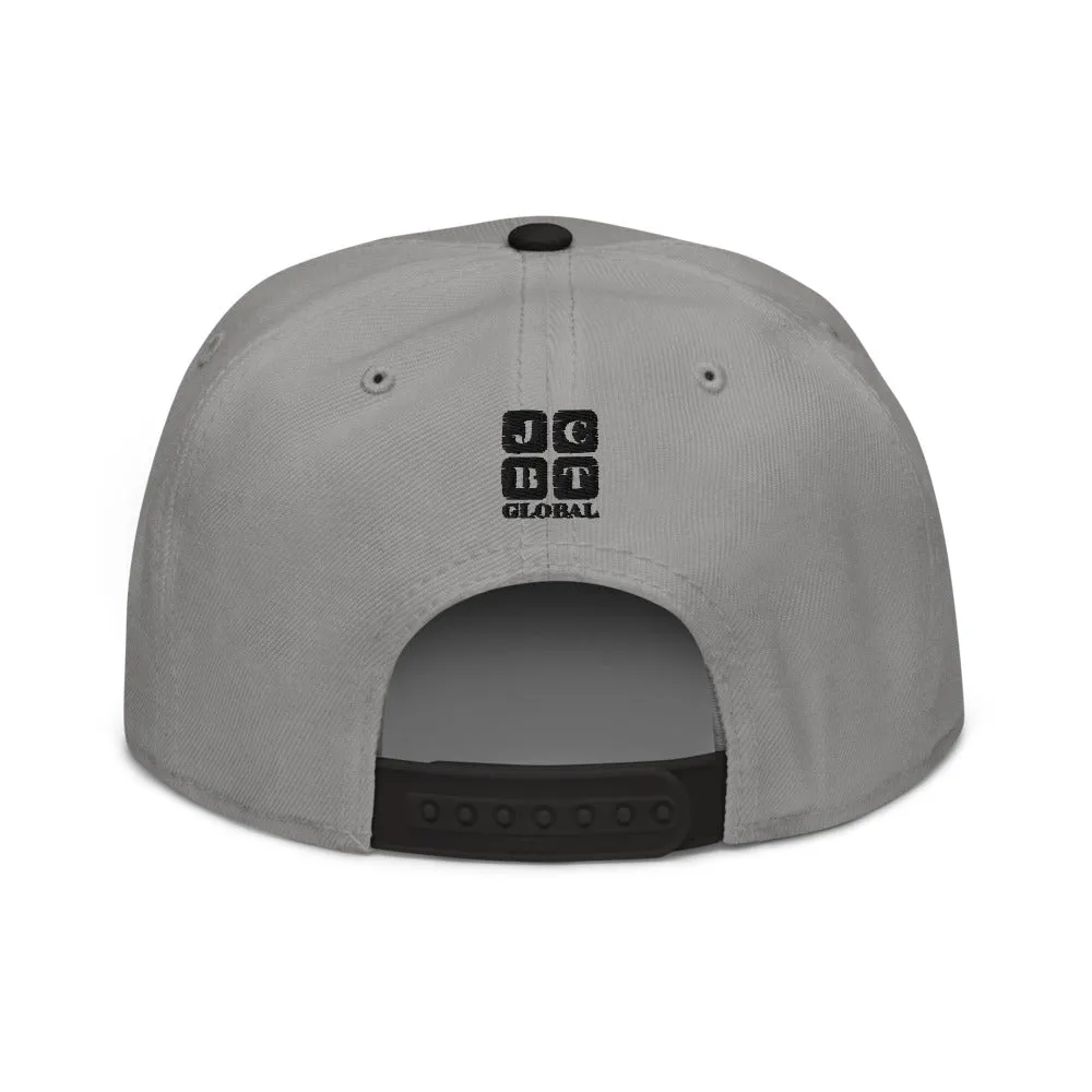 Snapback Hat "1054-0011 China (Black Logo)"