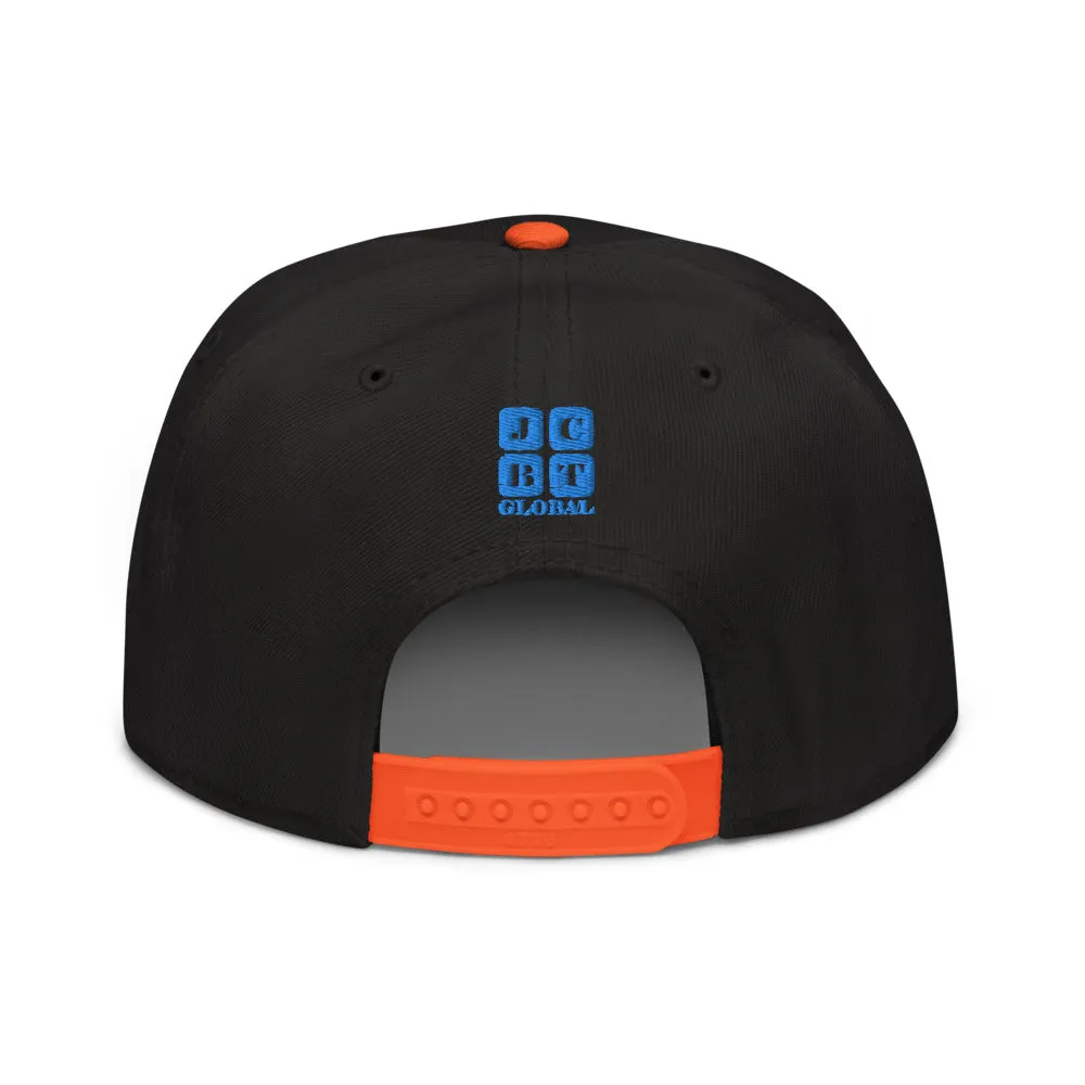 Snapback Hat "1054-0041 Indonesia (Blue Logo)"