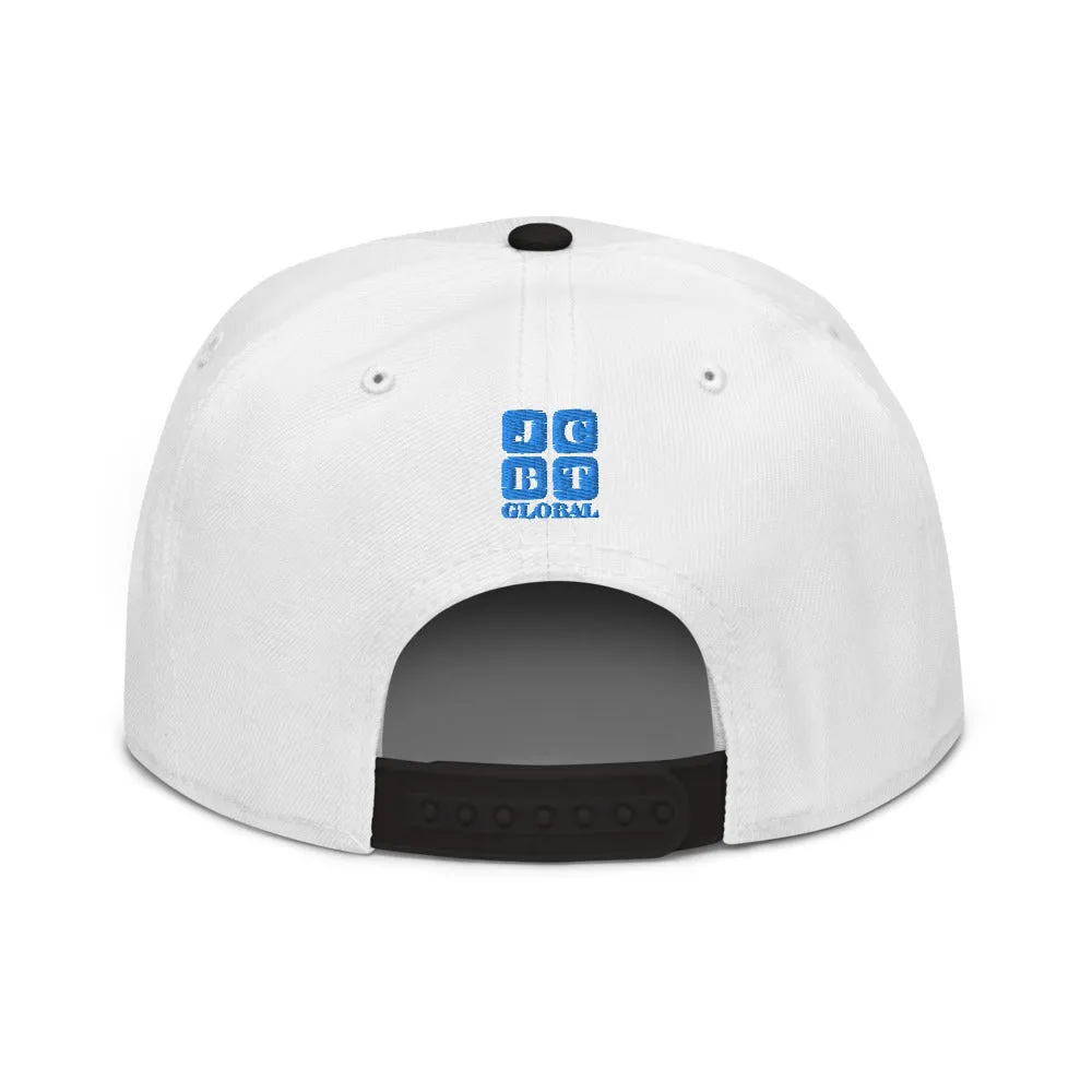 Snapback Hat "1054-0041 Indonesia (Blue Logo)"