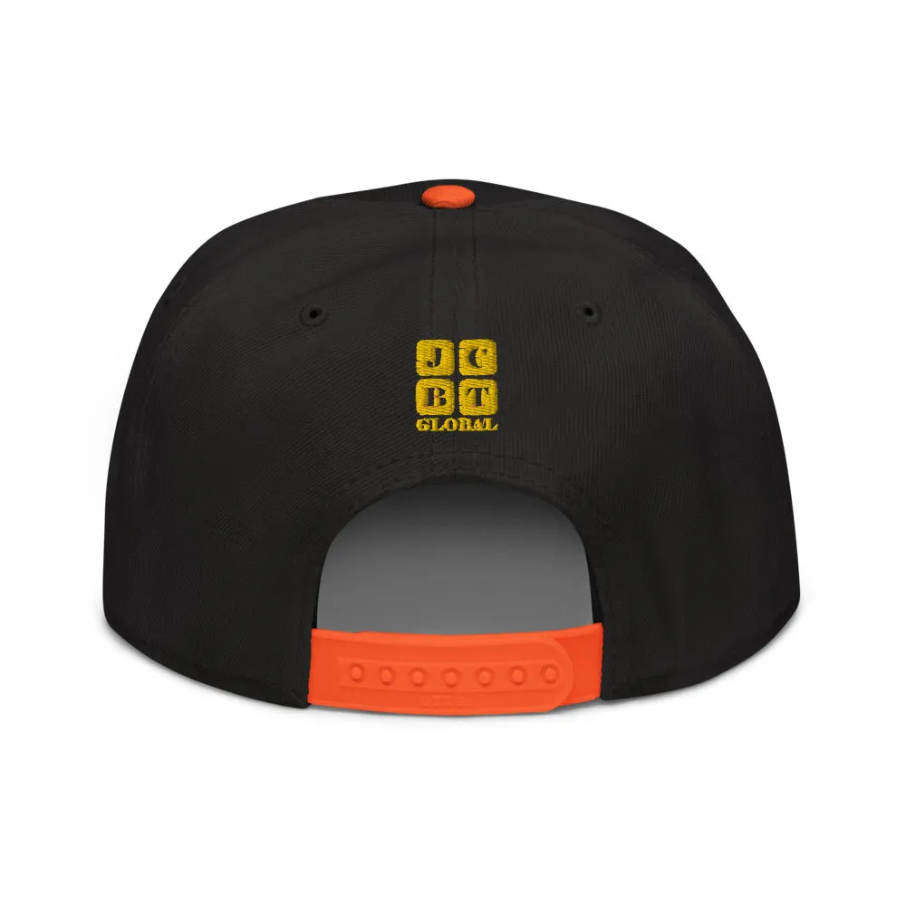 Snapback Hat "1054-0041 Indonesia (Yellow Logo)"