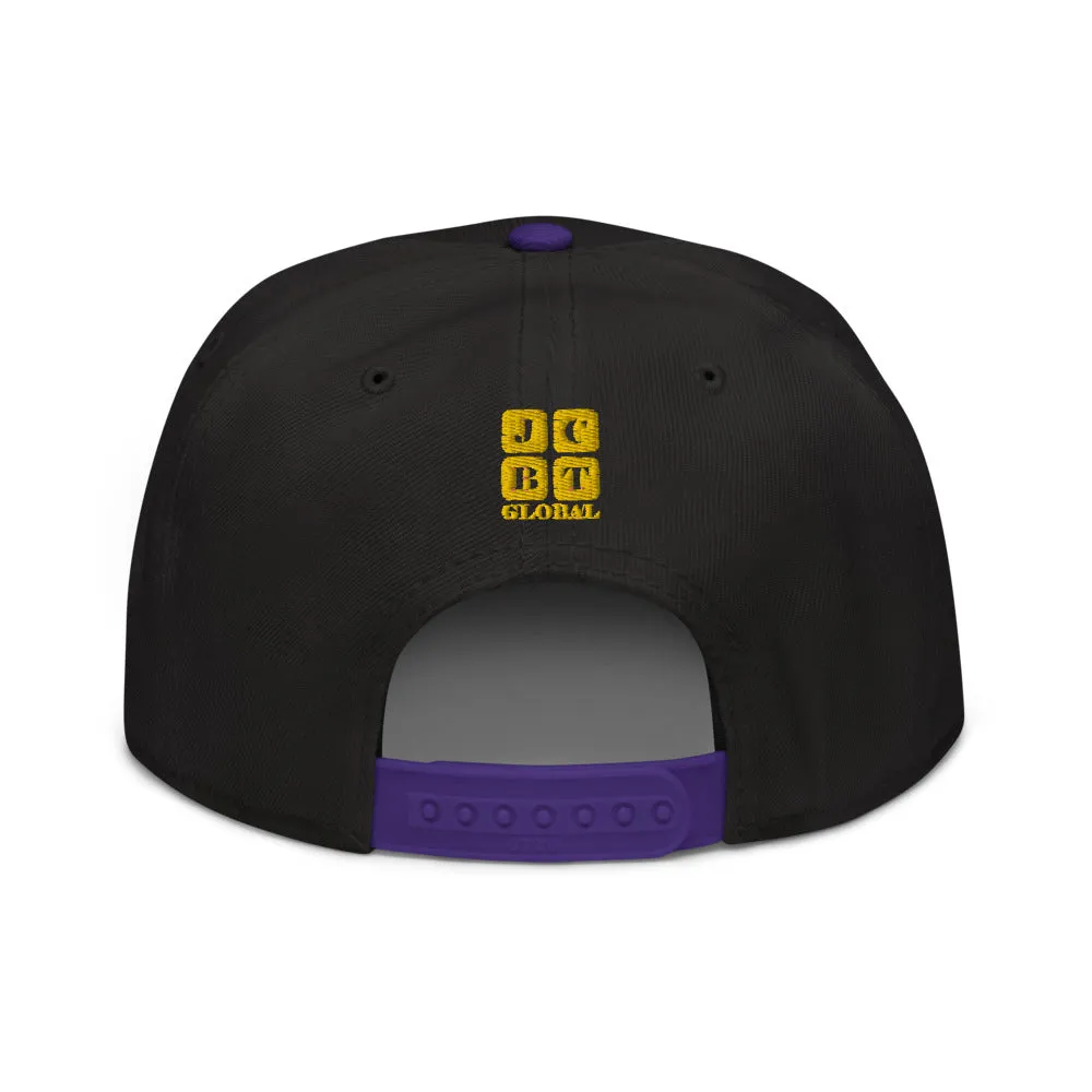 Snapback Hat "1054-0041 Indonesia (Yellow Logo)"