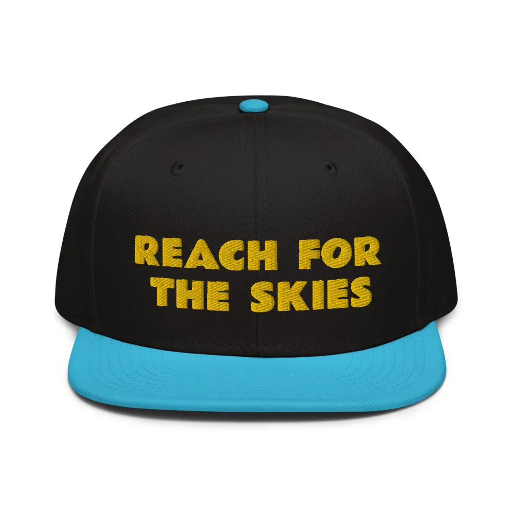 Snapback Hat "2052-0131 Reach For The Skies (Yellow Logo)"