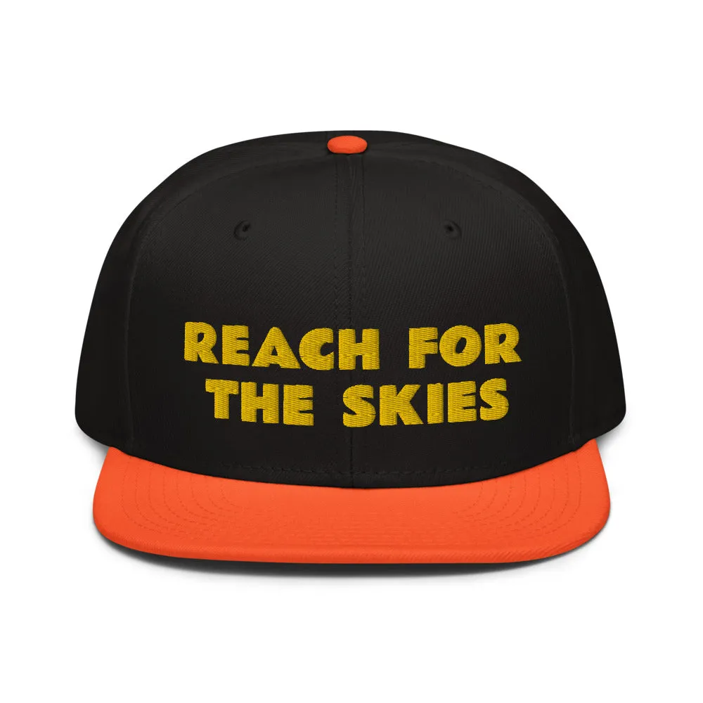 Snapback Hat "2052-0131 Reach For The Skies (Yellow Logo)"
