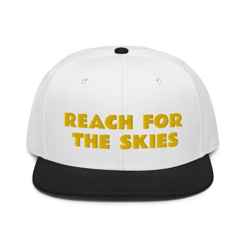 Snapback Hat "2052-0131 Reach For The Skies (Yellow Logo)"