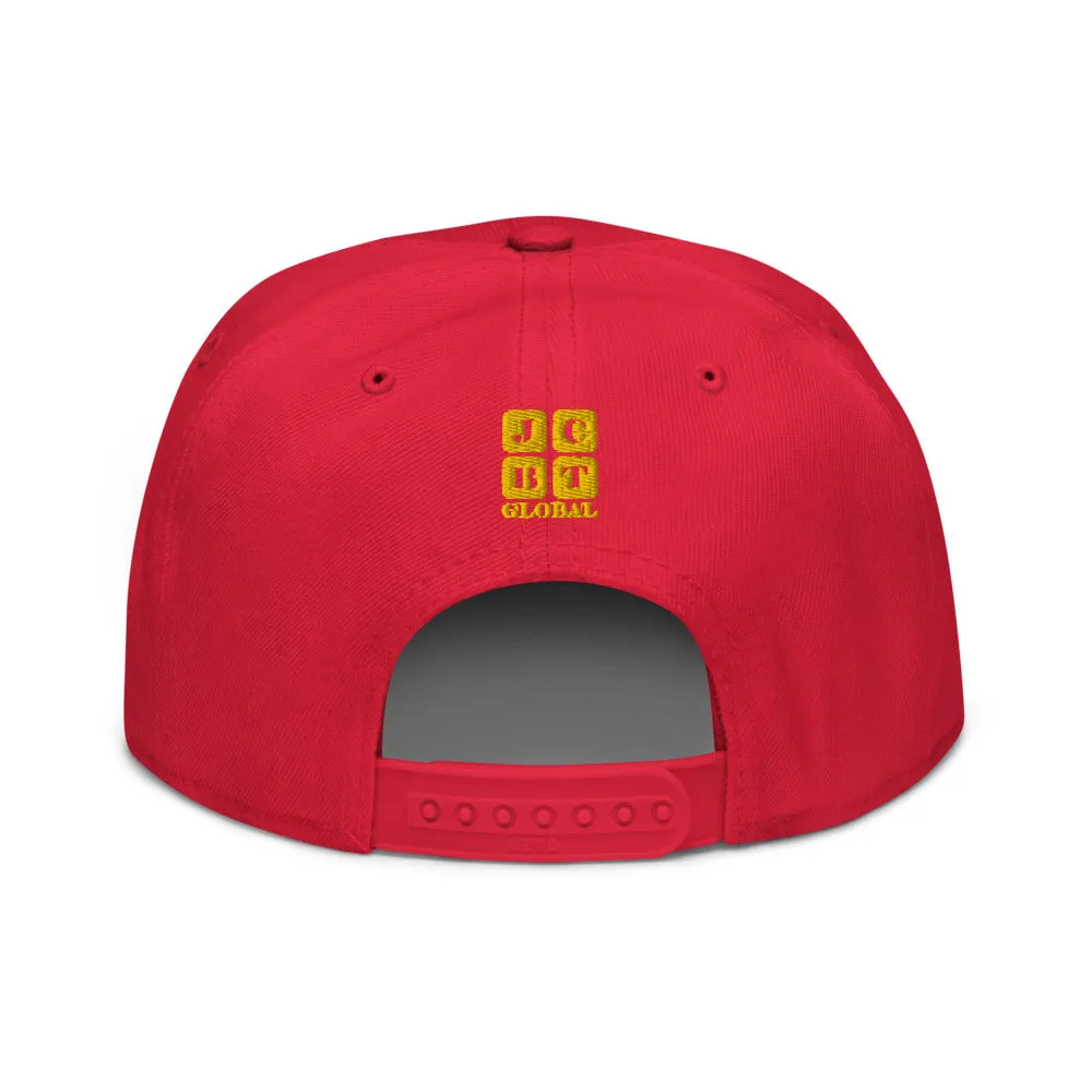 Snapback Hat "2052-0131 Reach For The Skies (Yellow Logo)"
