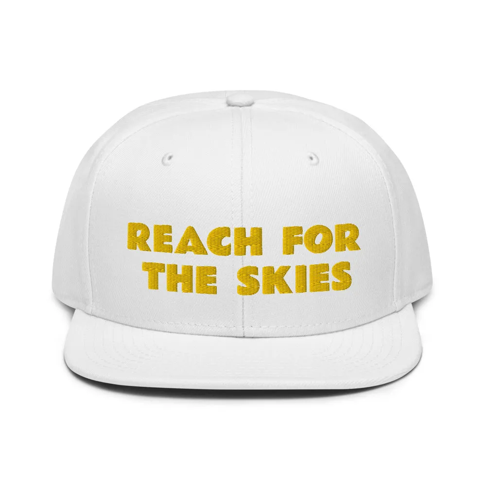Snapback Hat "2052-0131 Reach For The Skies (Yellow Logo)"
