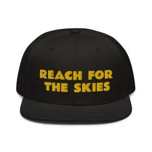 Snapback Hat "2052-0131 Reach For The Skies (Yellow Logo)"