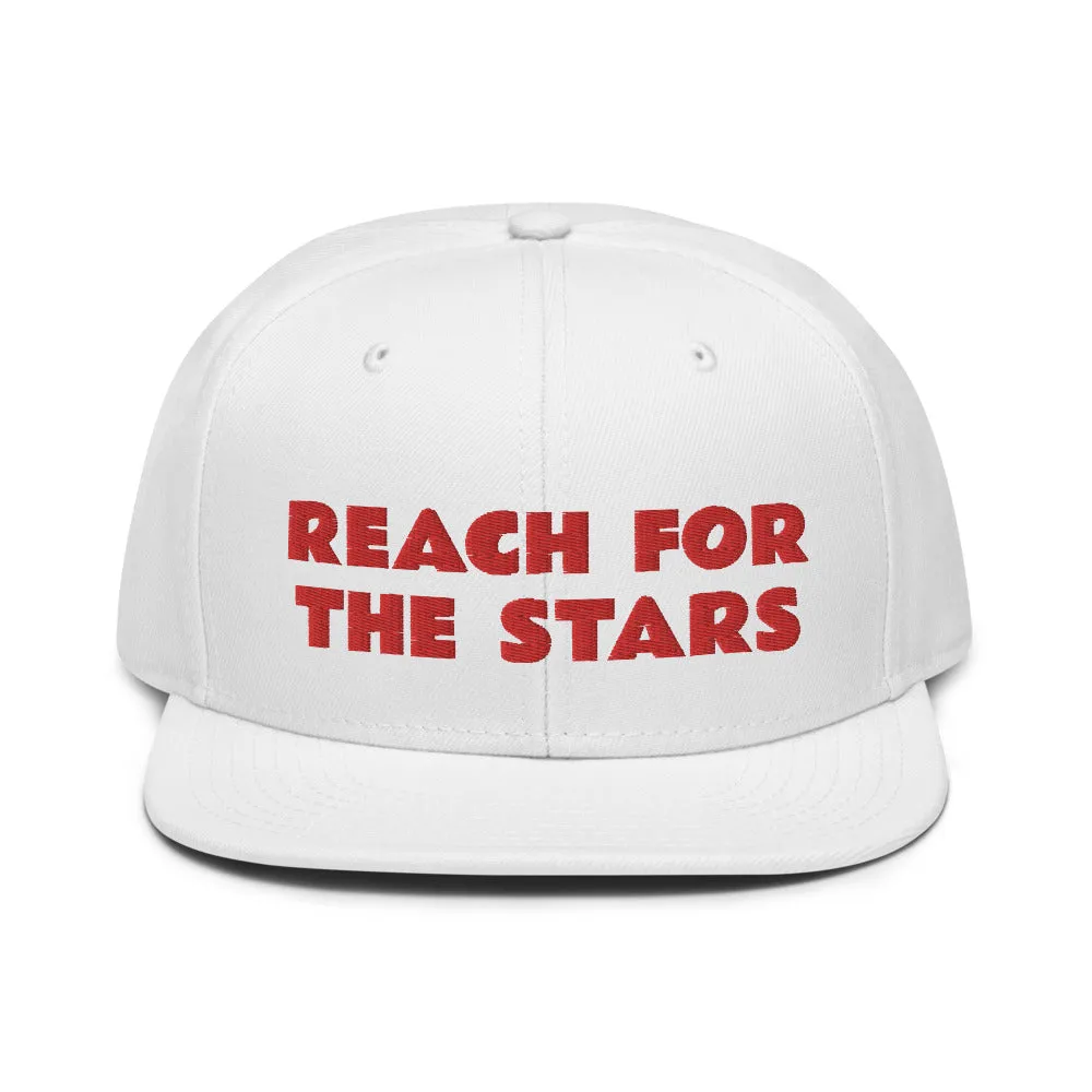 Snapback Hat "2052-0141 Reach For The Stars (Red Logo)"