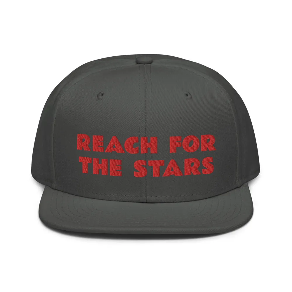 Snapback Hat "2052-0141 Reach For The Stars (Red Logo)"