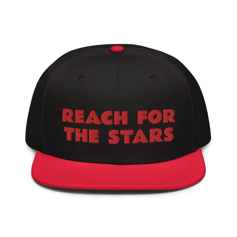 Snapback Hat "2052-0141 Reach For The Stars (Red Logo)"