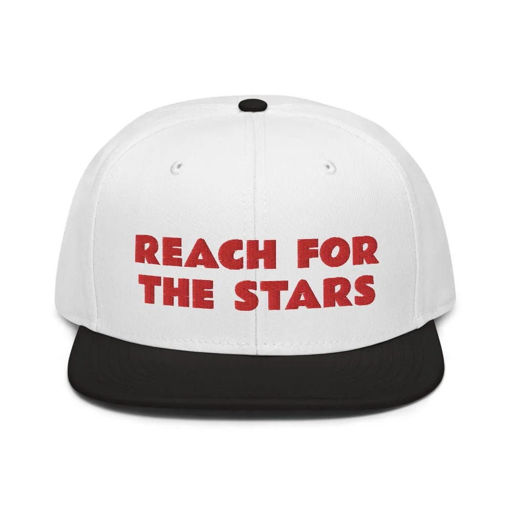 Snapback Hat "2052-0141 Reach For The Stars (Red Logo)"