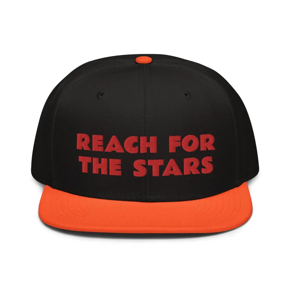 Snapback Hat "2052-0141 Reach For The Stars (Red Logo)"