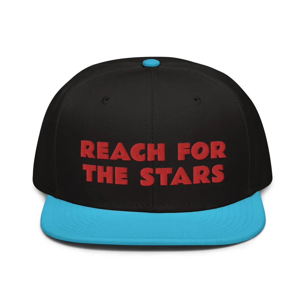 Snapback Hat "2052-0141 Reach For The Stars (Red Logo)"
