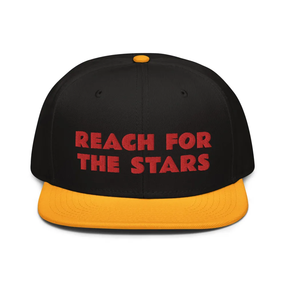 Snapback Hat "2052-0141 Reach For The Stars (Red Logo)"