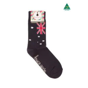 Socks Australian Flag Navy