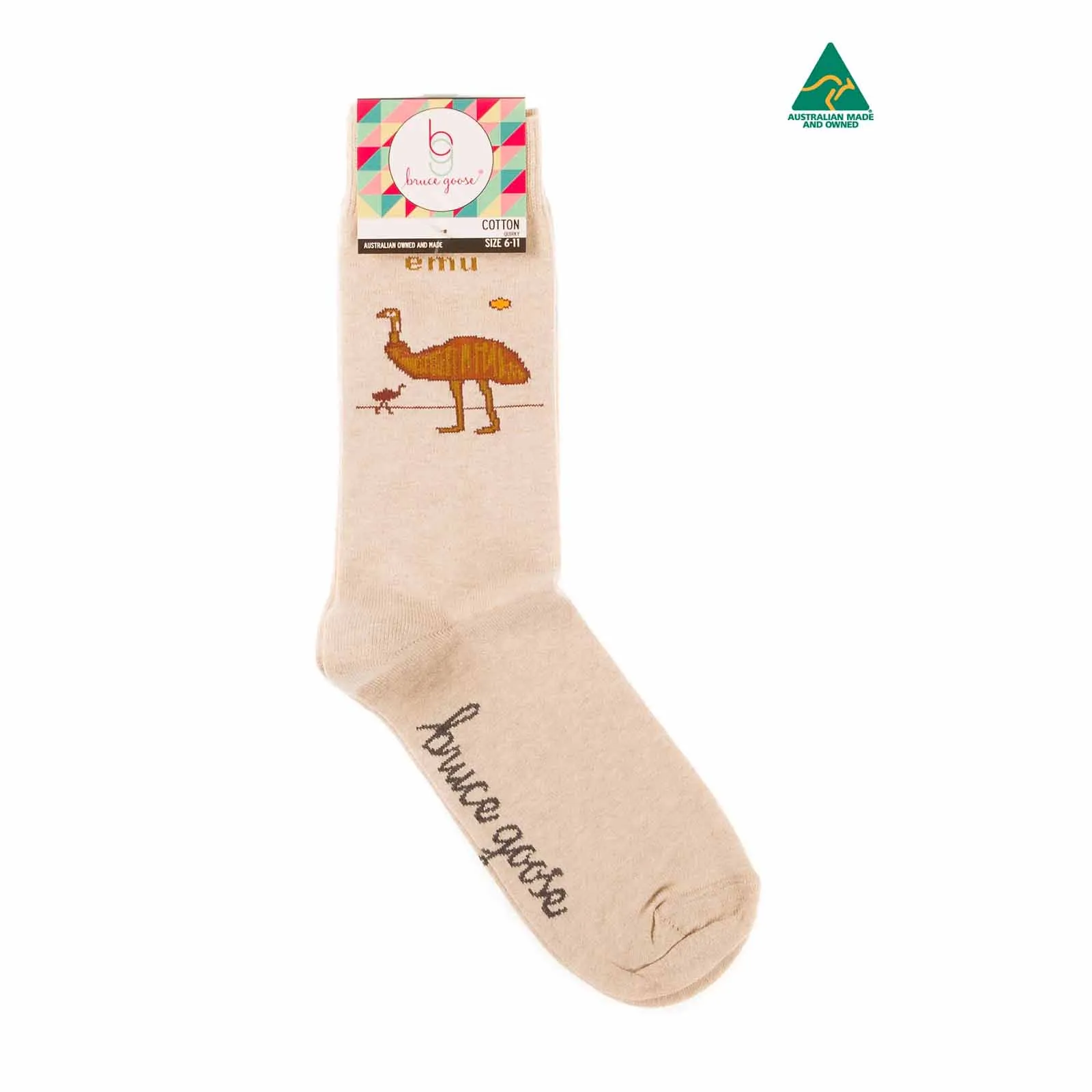 Socks Emu Oat