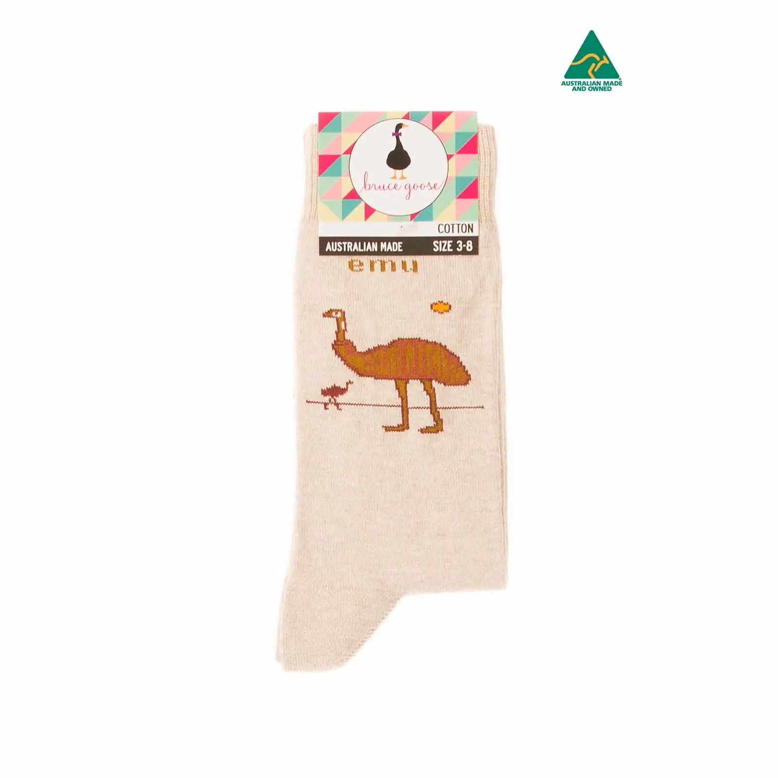Socks Emu Oat