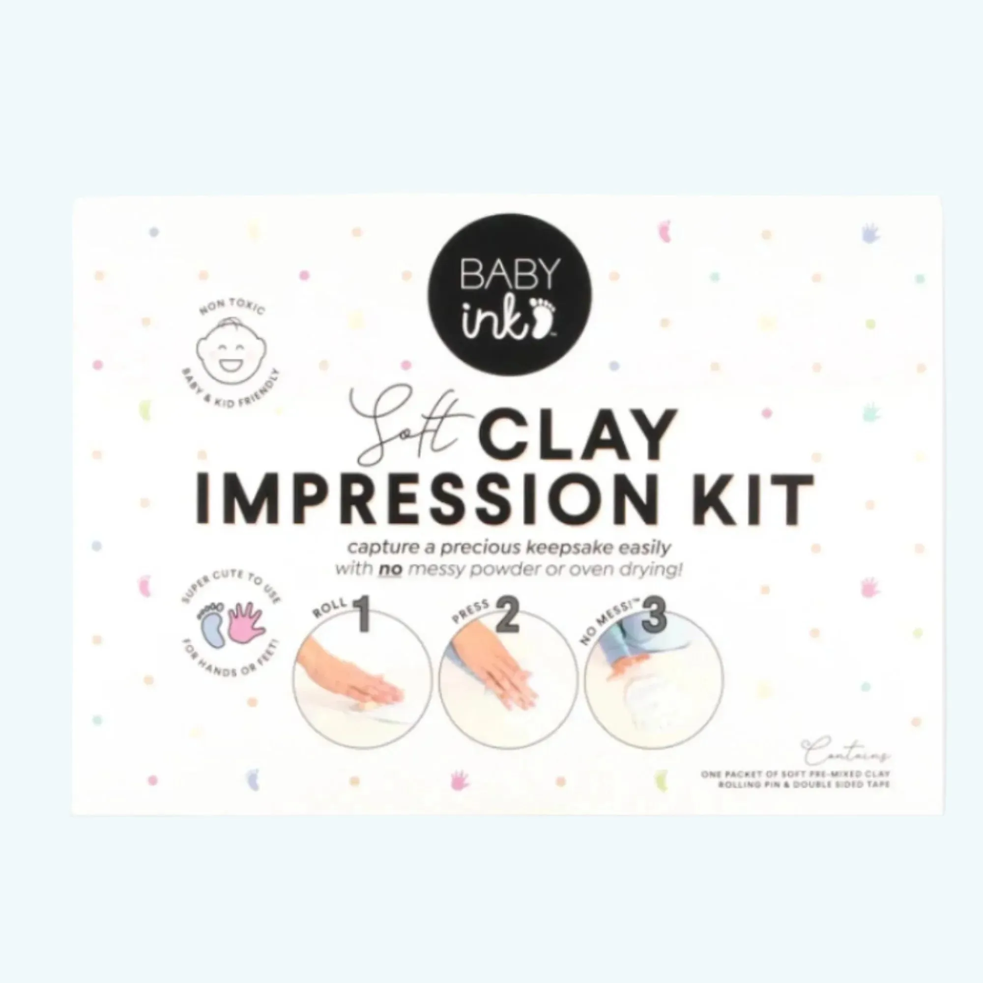 Soft Clay Impression Kit - White