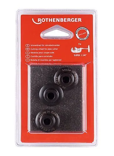 Spare cutting wheel for metal