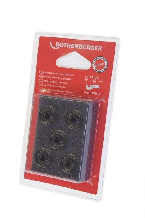 Spare cutting wheels for metal