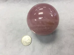 Sphere Rose Quartz, 2.5”