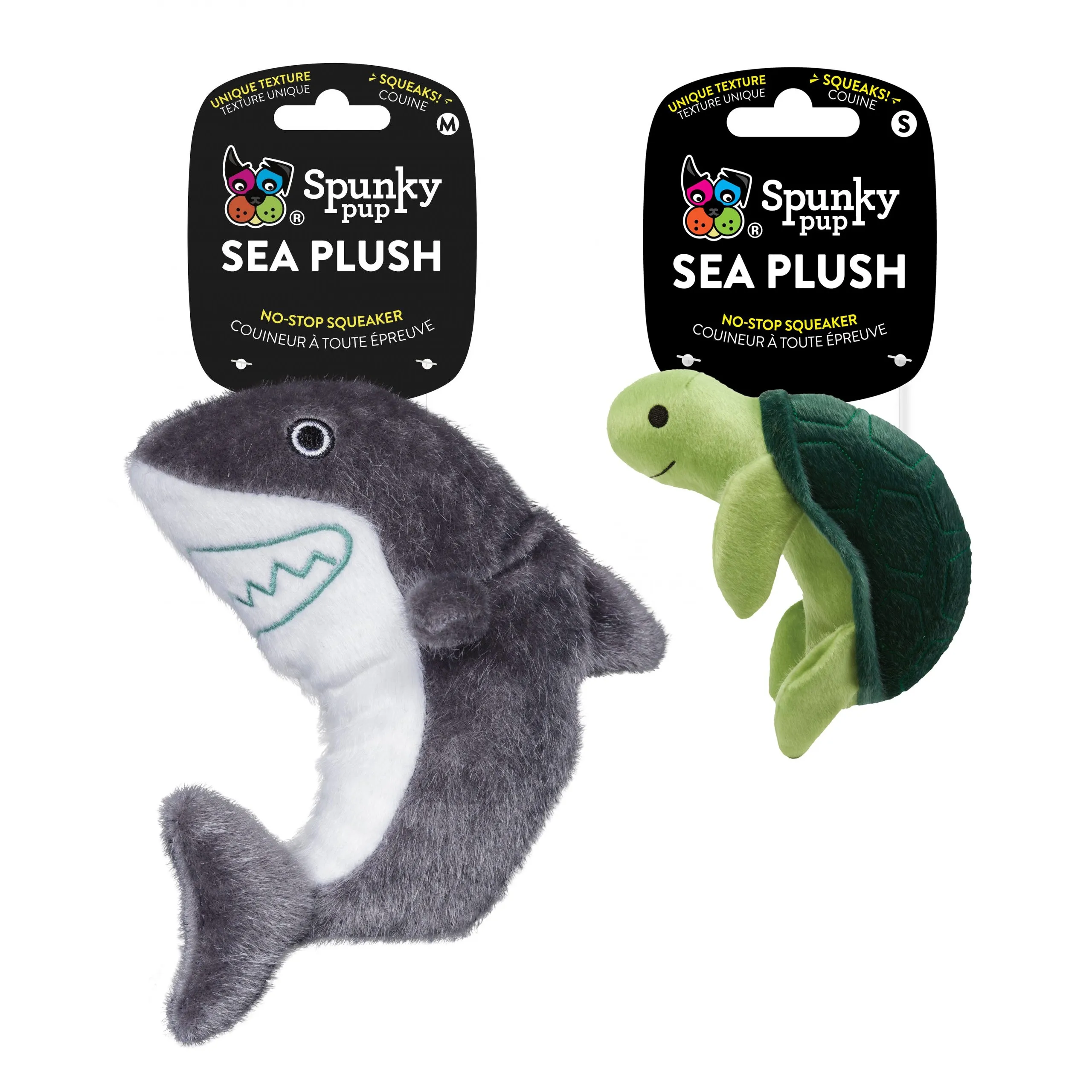 Spunky Pup Sea Animal Plush Toys