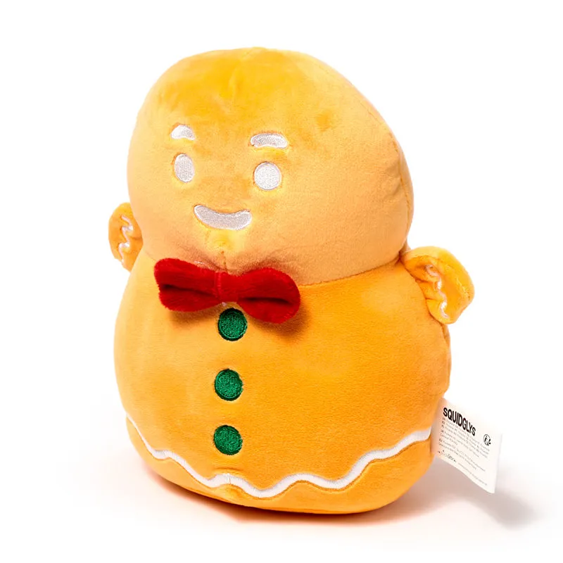 Squidglys Plush Toy - Baker Street Christmas Gingerbread Man