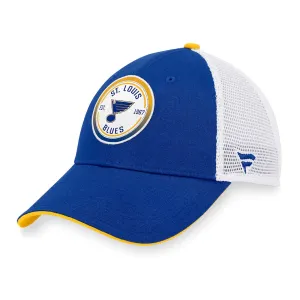 St. Louis Blues Fanatics Iconic Gradient Structured Trucker Hat