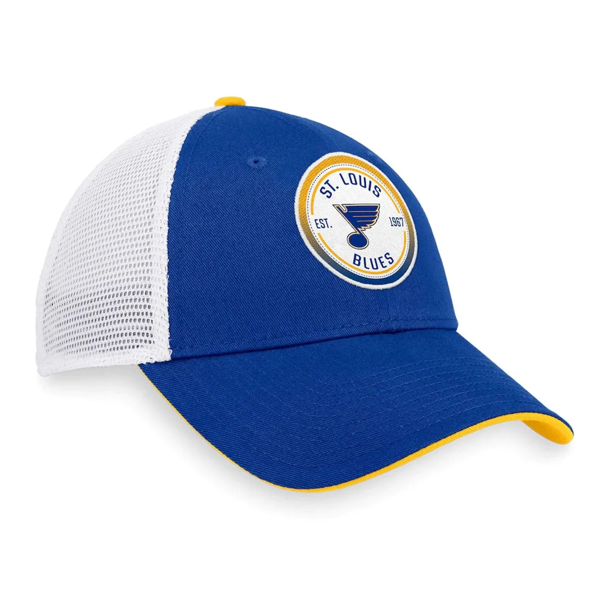 St. Louis Blues Fanatics Iconic Gradient Structured Trucker Hat