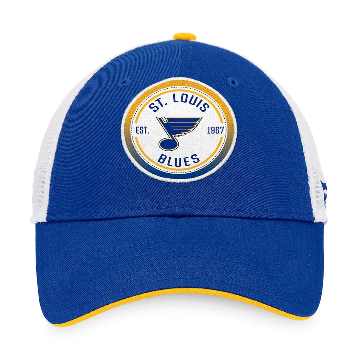 St. Louis Blues Fanatics Iconic Gradient Structured Trucker Hat