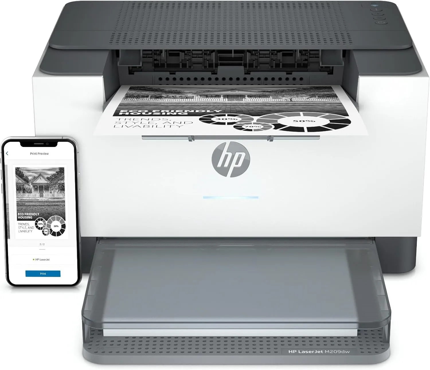 Stampante HP LaserJet M209dwe 6GW62E