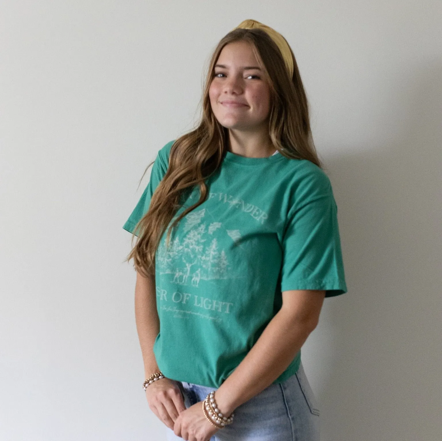 Star of Wonder Tee in Rich Green Grass