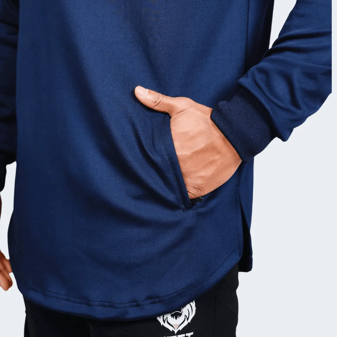 Stealth Hoodie - Navy Blue