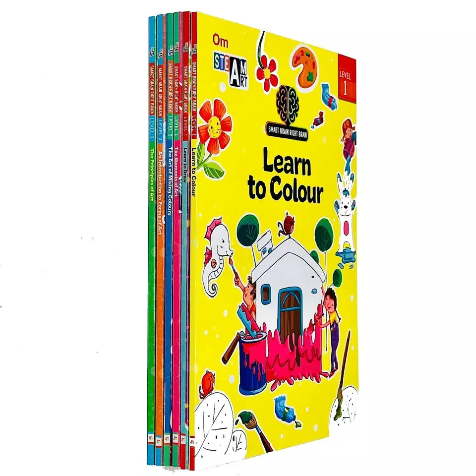 Steam  My First Arts Library Set of 6 Books Collection by Swayam Ganguly