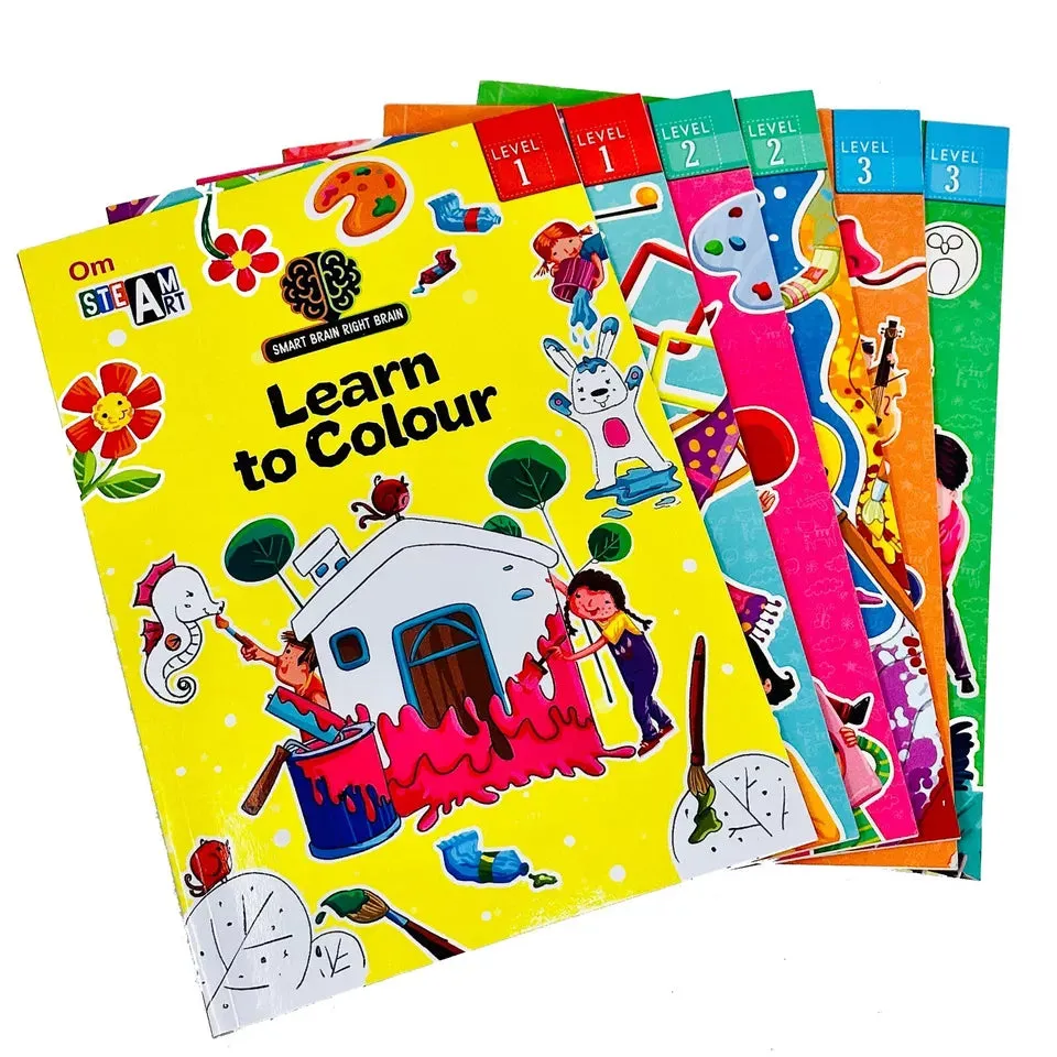 Steam  My First Arts Library Set of 6 Books Collection by Swayam Ganguly