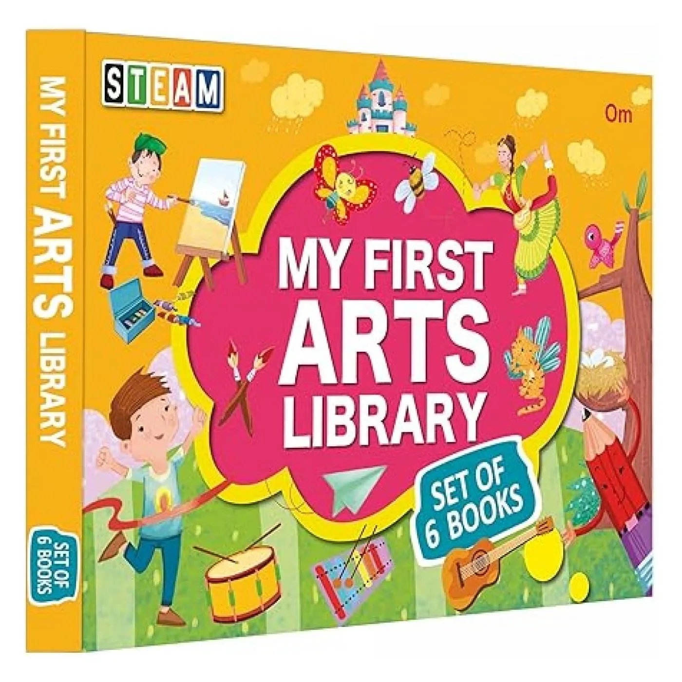 Steam  My First Arts Library Set of 6 Books Collection by Swayam Ganguly