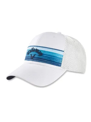 Stripe Mesh Cap