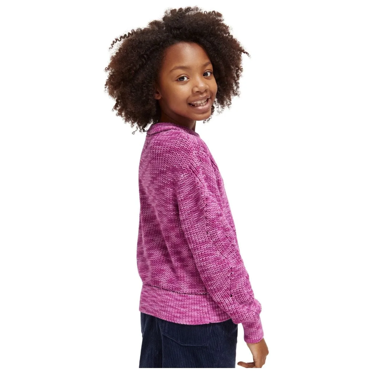 Structured Pullover - Vinyl Violet