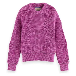 Structured Pullover - Vinyl Violet