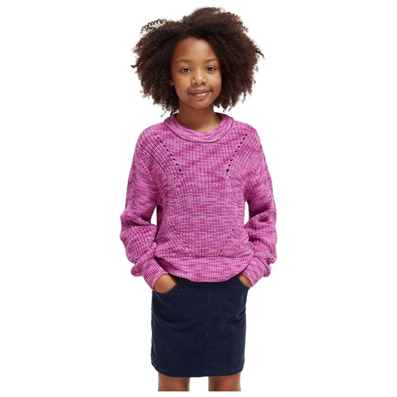 Structured Pullover - Vinyl Violet